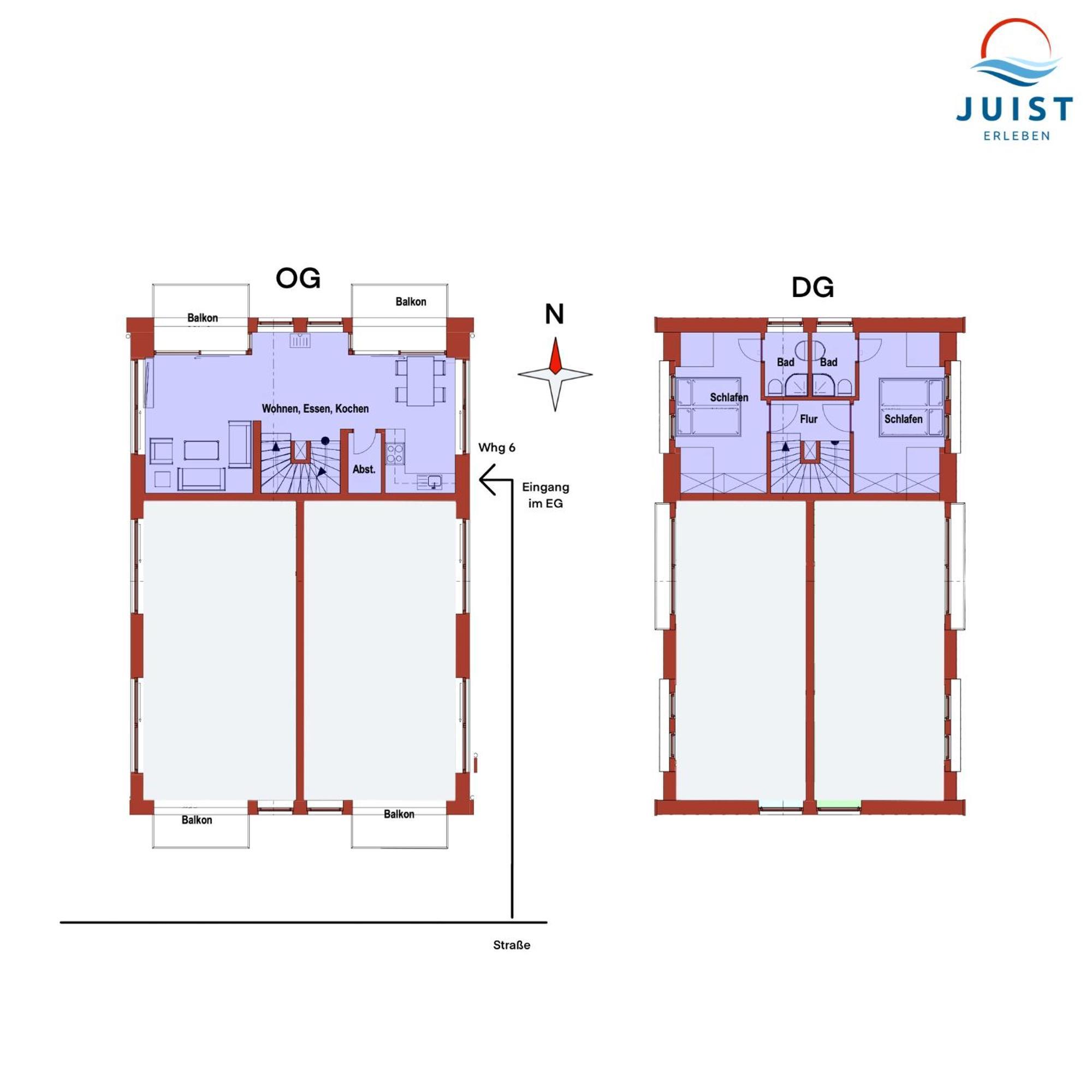 ג'וסט Haus Treibgut 236 - Wohnung 6 מראה חיצוני תמונה